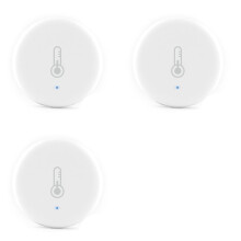 3X Tuya  ZigBee 3.0  Temperature and Humidity Sensor Battery Powered with Tuya  Life App Alexa(C)