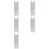 5X Aluminum Water Cooling Block 80X40X12mm Cooler for Computer CPU Radiator 2