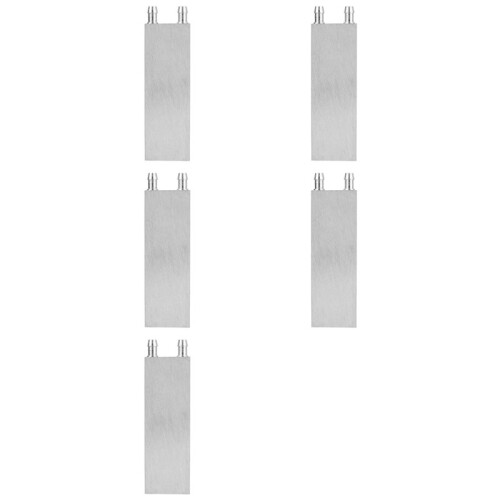 5X Aluminum Water Cooling Block 80X40X12mm Cooler for Computer CPU Radiator 1