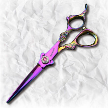 6 Inch Hair Cutting Scissors 440C Stainless Steel Professional Hairdressing Scissors for Barbers