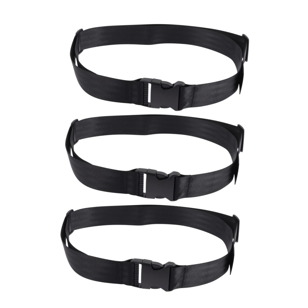 3pcs  Chair Straps Set, Adjustable Baby Harness Replacement with Durable Quick Buckles