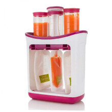 Baby Food Maker 5 Piece Set, AllinOne Steamer and Blender for Infants and Toddlers, Easy Clean