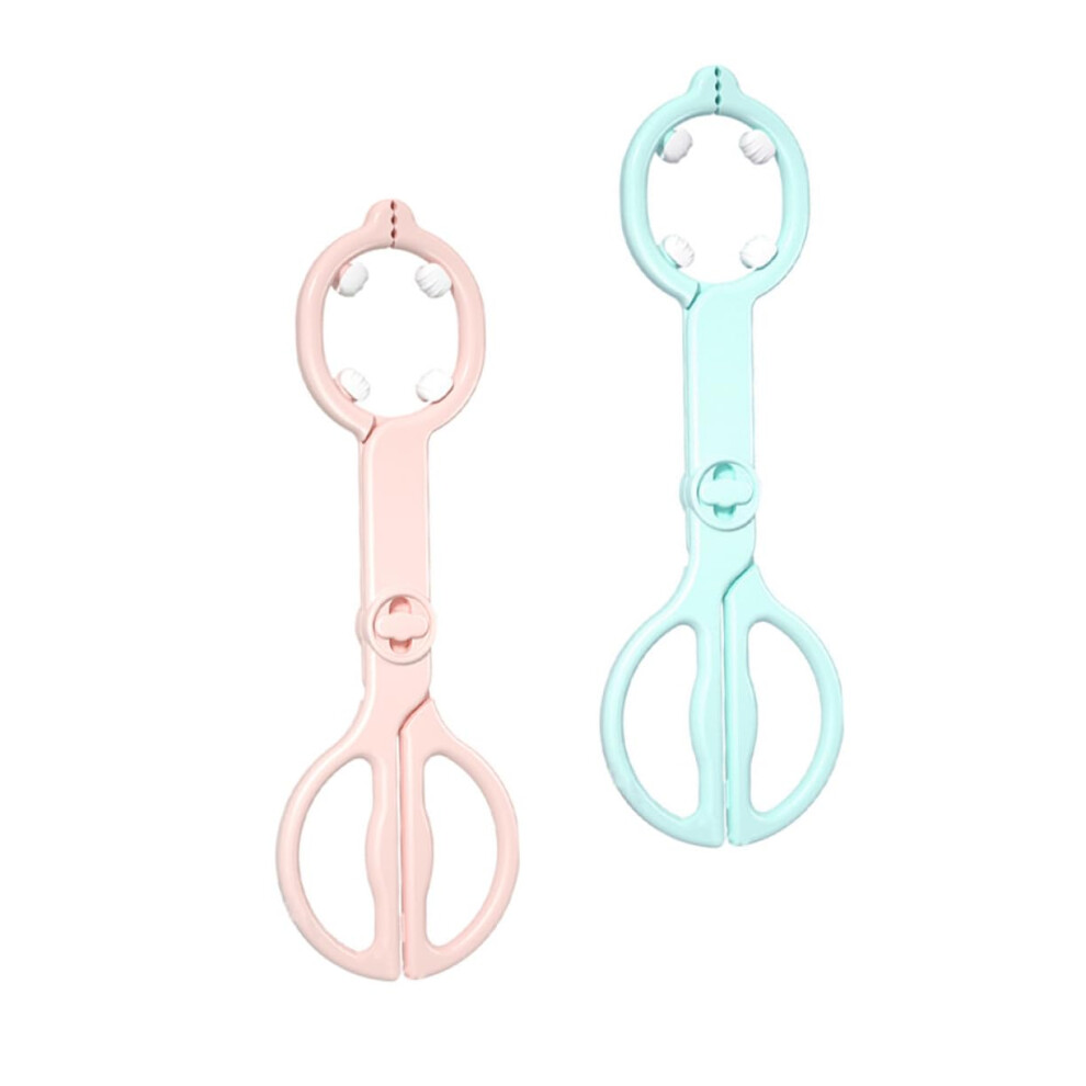 Baby Bottle Tongs Non Slip Heat Resistant Bottle Clamp for Newborn Feeding Dishwasher Safe