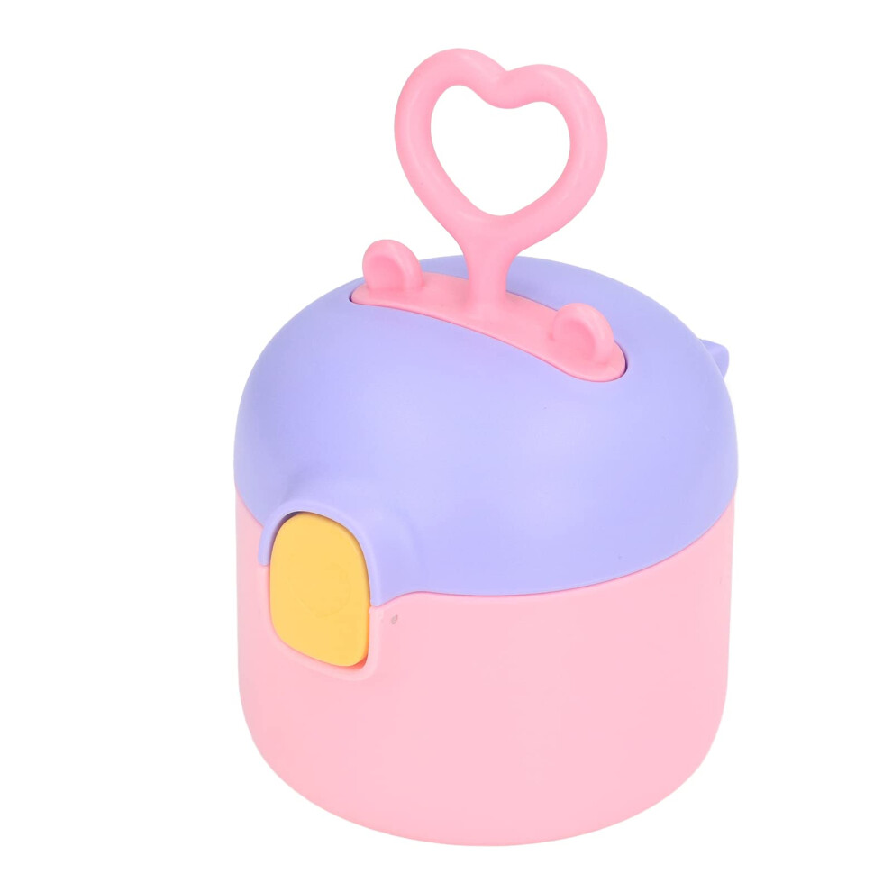 Baby Formula Dispenser BPA  Milk Powder Container for Travel and Microwave Safe Snack Storage Pink