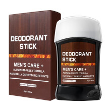 Men's Antiperspirant Deodorant Stick 48‑Hour Sweat and Odor Protection Amber and Sandalwood Scent