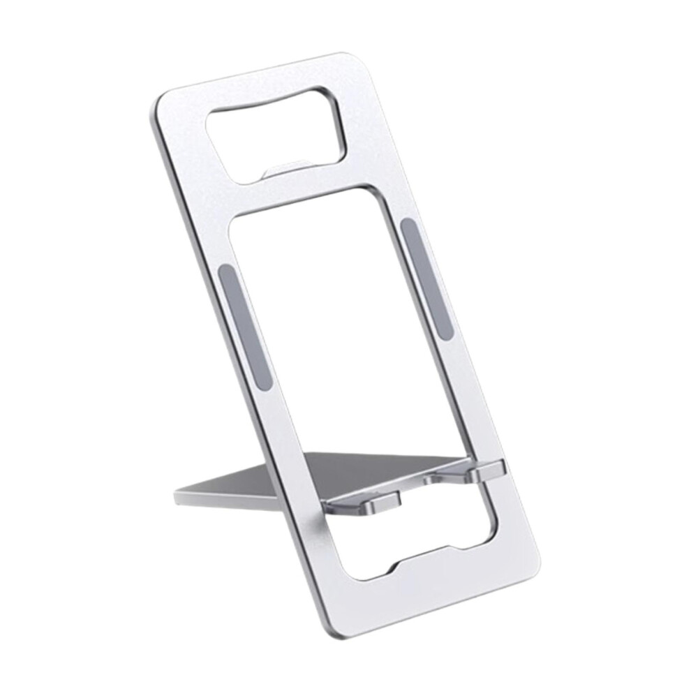 Adjustable Foldable Phone Stand For Desk And Travel, Aluminum Alloy Holder With Stable NonâSlip Grip 9771547578376