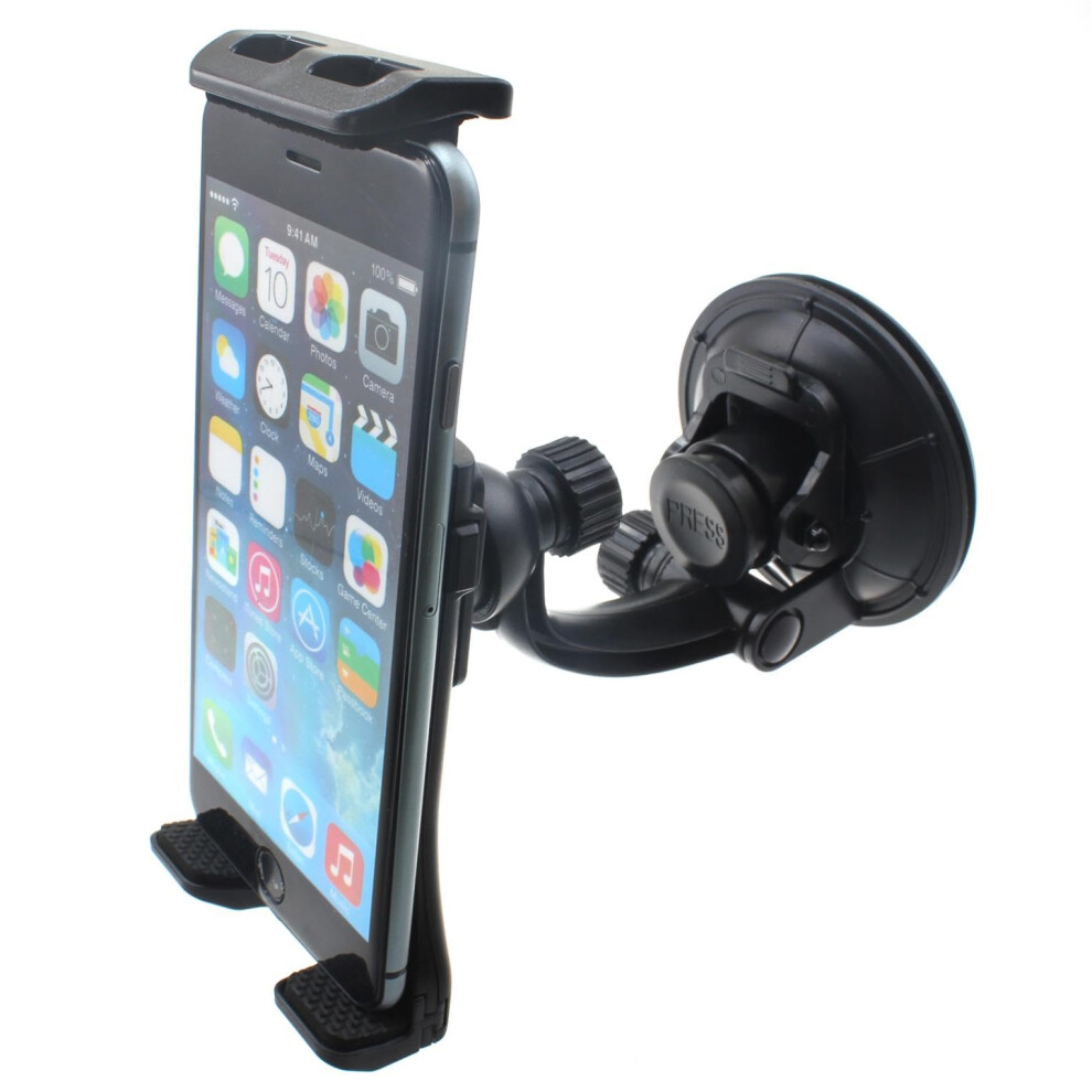 Car Phone Mount For Sonim Xp Pro, Secure Grip Cradle With 360 Swivel And Dual Dash Windshield Options 9073542616078