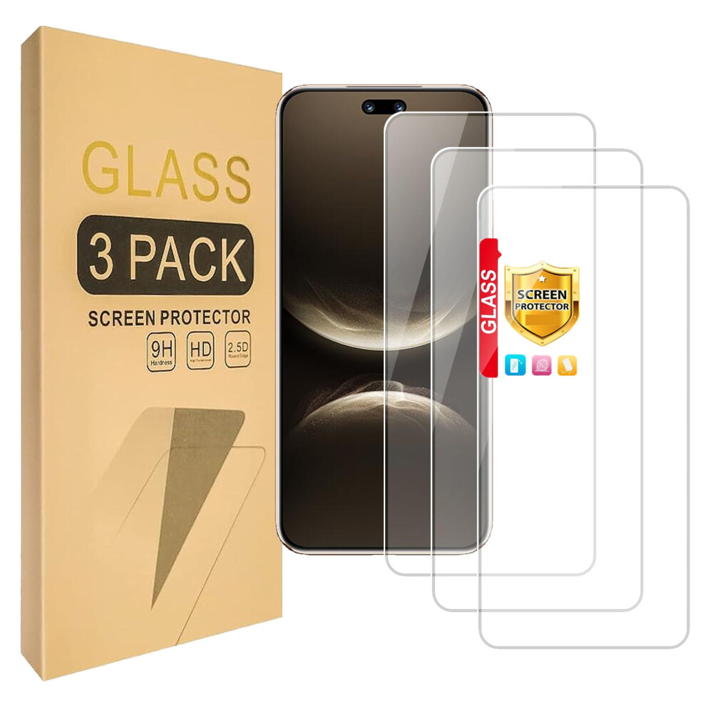 Tempered Glass Screen Protector 3 Pack For Huawei Nova 14 Ultra, 9H Hardness, Hd Clarity, Case Friendly 9169991629872