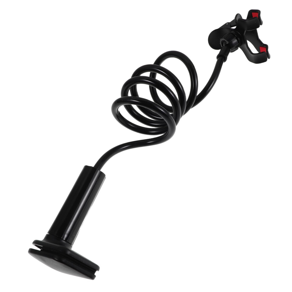 Flexible Gooseneck Phone Holder with 360 Rotation, Secure Clamp and Flexible Arm for Bed or Desk