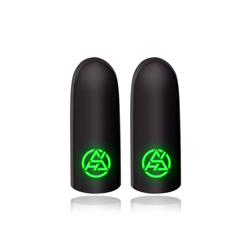 2 Pair Gaming Finger Sleeves Sweatproof Anti Slip Touchscreen Fingertips For Mobile Gamers 9169991630311