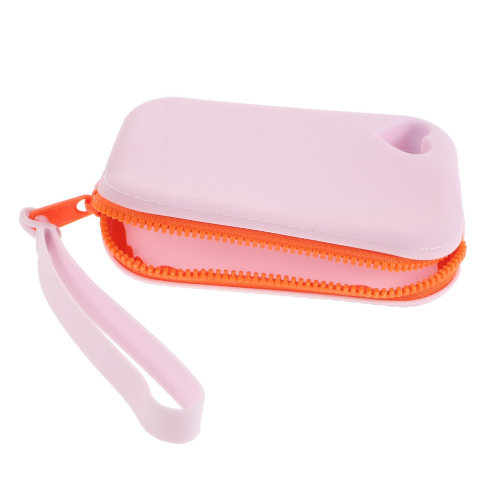 Silicone Earbud Case With Zipper, Travel Cable Organizer Pouch For Earphones And Small Items 9073542618720