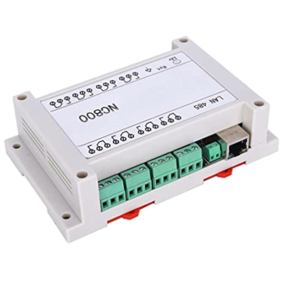 8 Channel Ethernet Relay Module With Web Server And Remote Control Tcp/Ip Board For Network Automation White 9169991633473