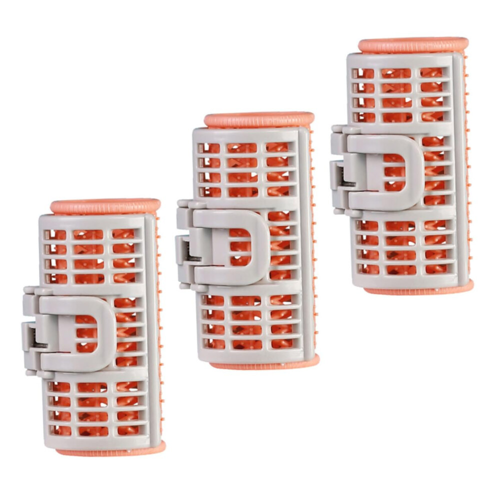 Jumbo Self Grip Hair Rollers for Volume Boost Heat Curling Bangs Roots Styling 3pcs