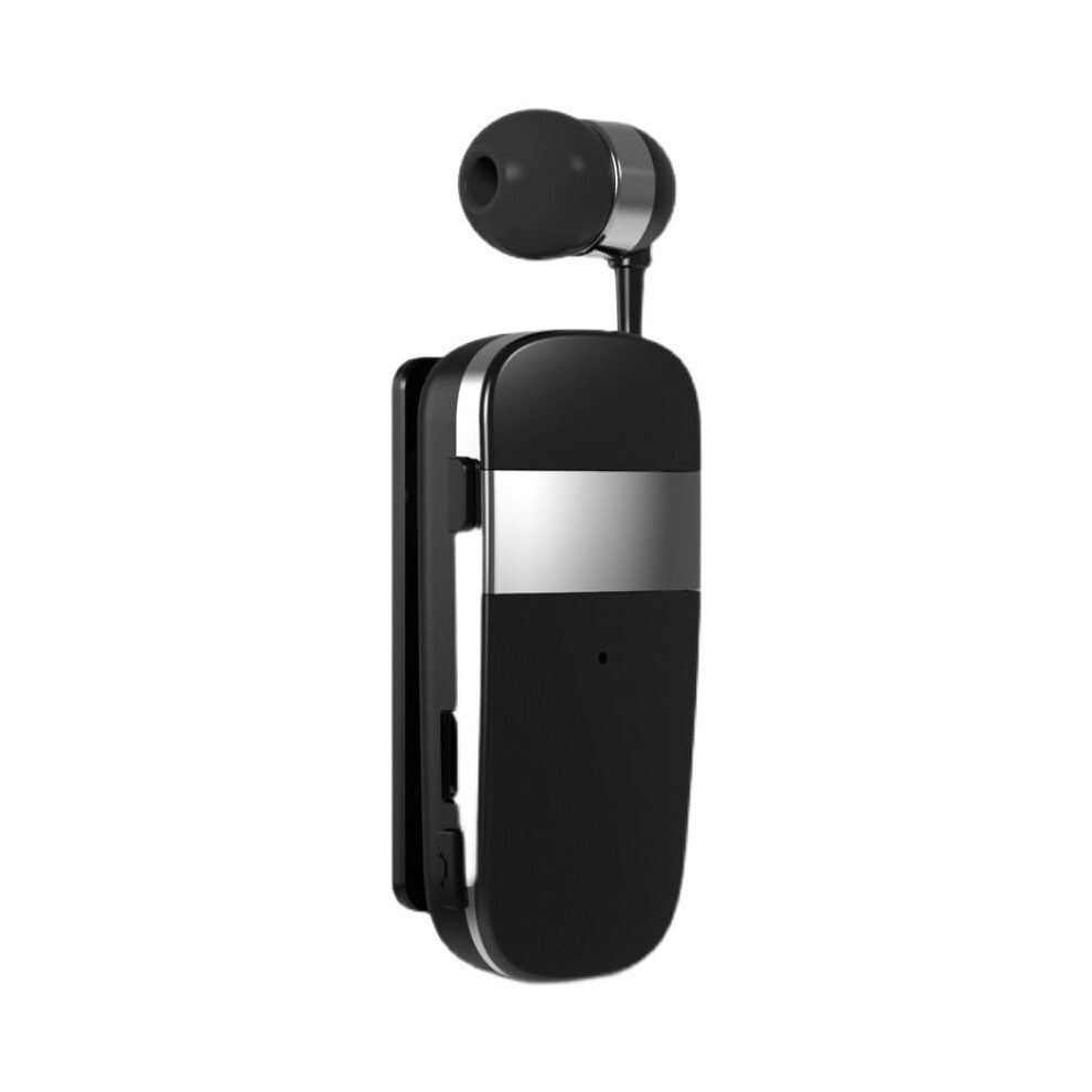 Bluetooth Neckband Headphones Noise Cancelling Calls Vibration Alert Antidrop Clip Black 9169991630779
