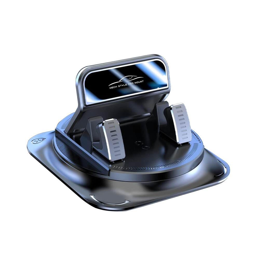 Car Phone Holder With 360 Rotation, Nonslip Onehand Operation Dashboard Phone Mount For Most Cars, Black 9169991630137