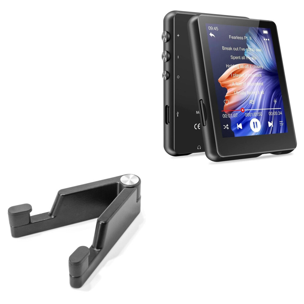Adjustable Desktop Aluminum Stand For Mechen M3 Touchscreen Mp3 Player, Stable NonâSlip Base, Jet Black 9169991629988