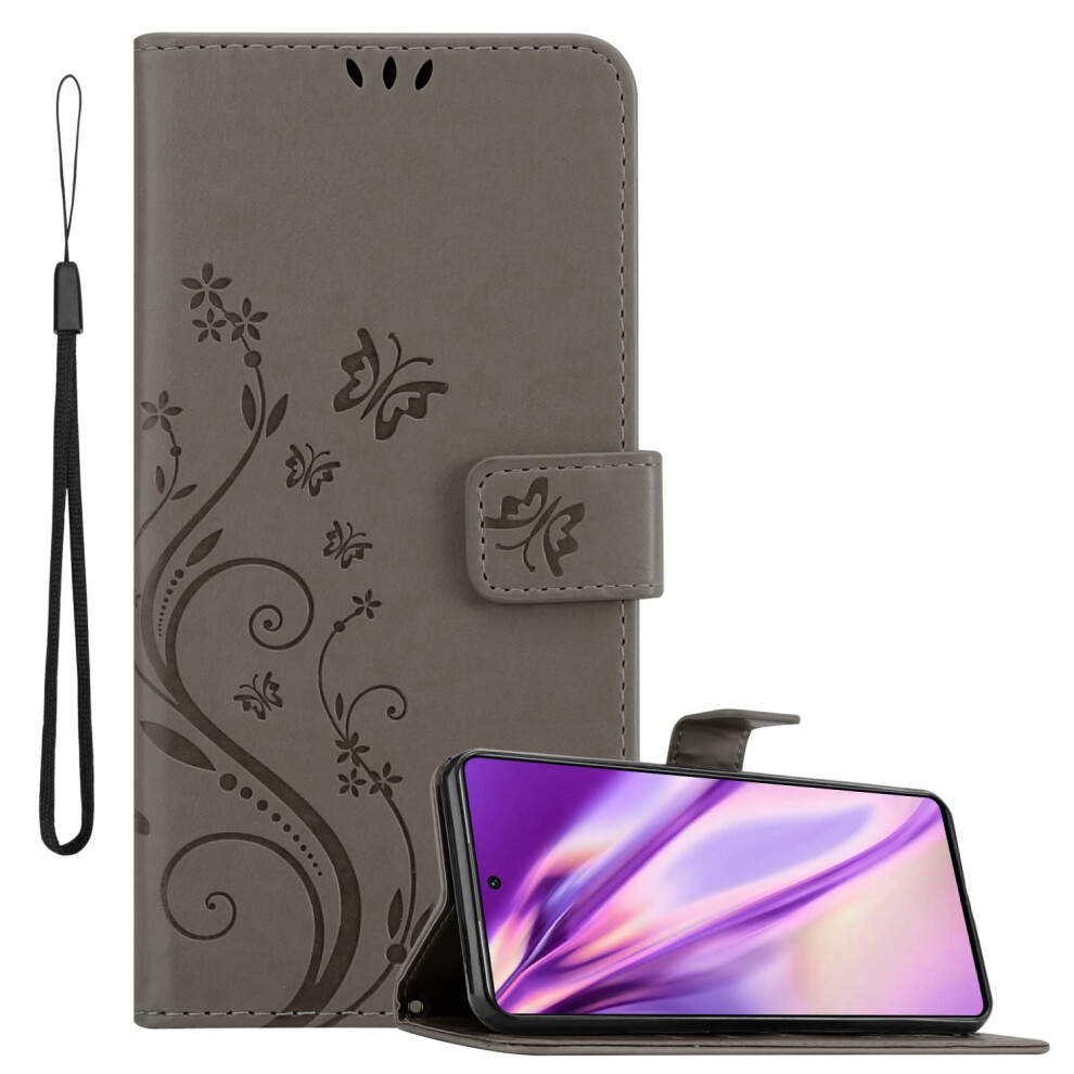 Floral Leather Wallet Case For Xiaomi 11T / 11T Pro With Magnetic Closure, Stand And Card Slots 9771547515753
