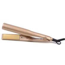 2 in 1 Ceramic Hair Straightener 1 Inch Flat Iron with Adjustable Temperature for All Hair Types