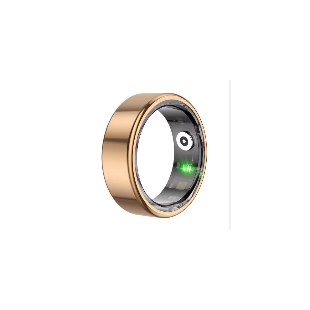 Smart Ring for Health Monitoring with Realtime Sleep and Heart Rate Tracking, Gold 18.1mm