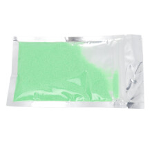 Sabbia da gioco colorata da 50g per età 14-18 anni, fatta a mano, verde