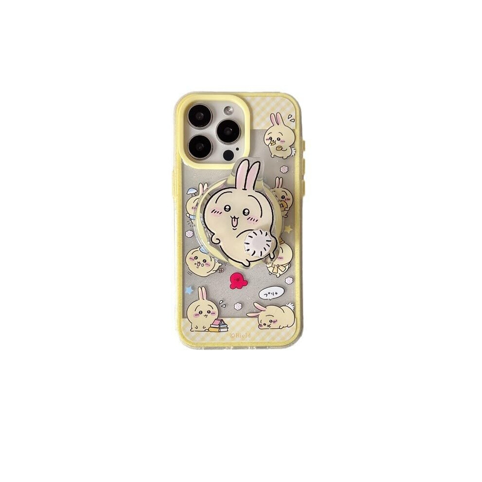 Clear Magnetic Case With Stand For Iphone 15, Slim Shockproof Tpu Cover Cartoon Design For Iphone 13 Pro Max 9092120138566