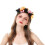 Halloween Spider Flower Headband Multicolor Cloth2Pack 4