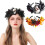 Halloween Spider Flower Headband Multicolor Cloth2Pack 5