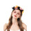 Halloween Spider Flower Headband Multicolor Cloth2Pack 6