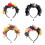 Halloween Spider Flower Headband Multicolor Cloth2Pack 7