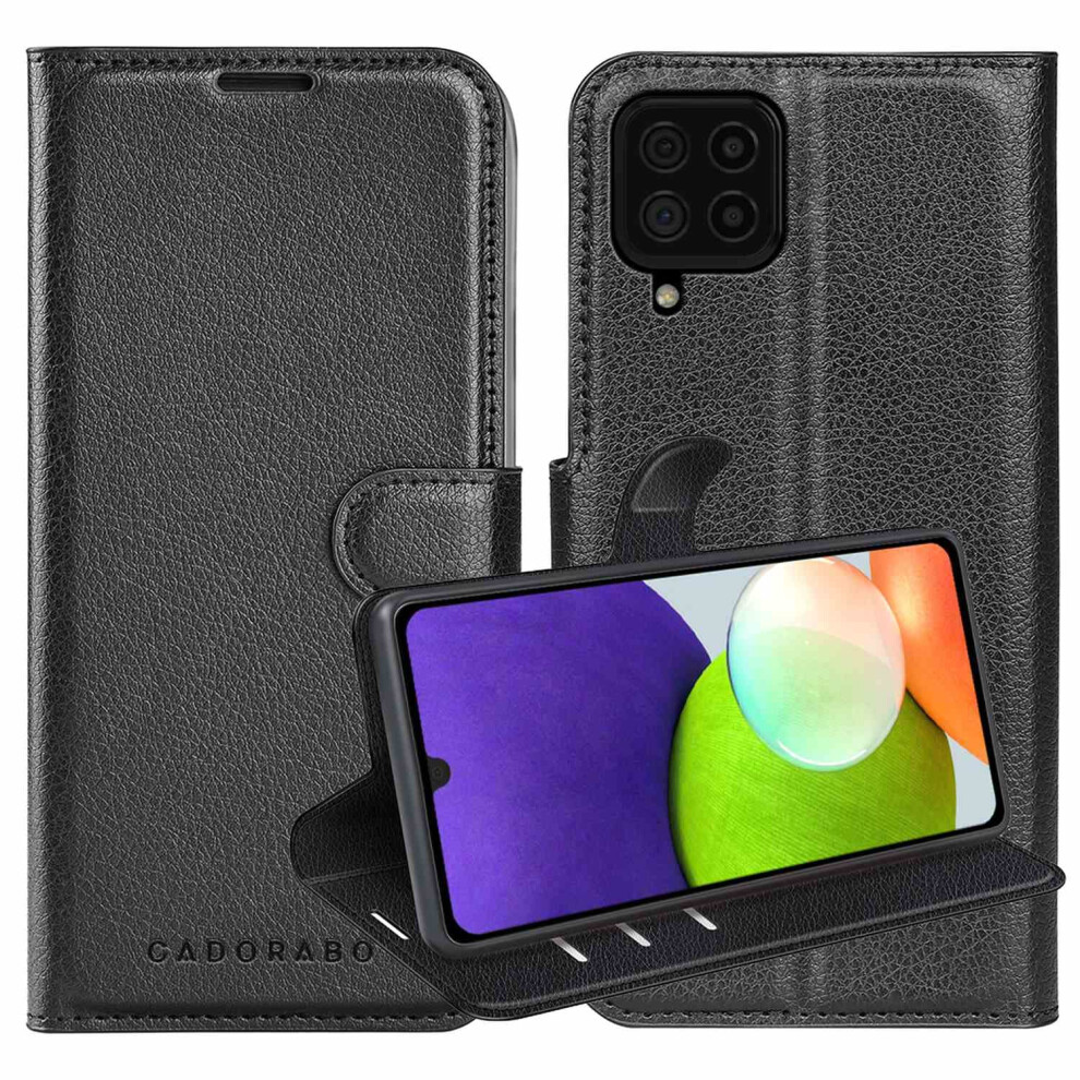 Leather Wallet Case With Magnetic Lock, Card Slot And Stand Function Â Oxid For Xiaomi Mi 10 Lite Black 9771547516088