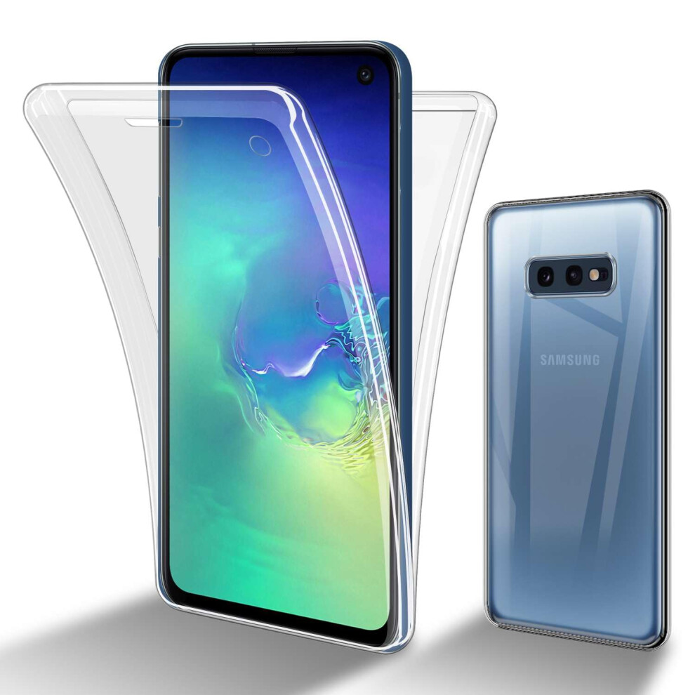 Case Clear 360 Full Body Protection Shockproof Slim Transparent Tpu Cover For Samsung Galaxy S10e 9771547516125