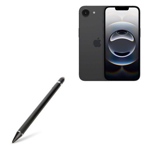 Active Stylus Pen for iPhone 16e – Ultra Fine Tip, Precise Touch Control, Lightweight Ergonomic Design, Jet Black