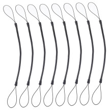 8Pack Retractable Stylus Pen Lanyard AntiLost Spring Rope Holder for Tablets and Smartphones