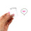 24 Eyebrow Stencil Shaping Kit with Razor, Reusable Templates for Fast Brow Shaping Multiple Styles 4