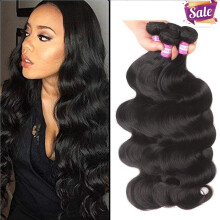 9A Brazilian Body Wave Human Hair Bundles 3pcs 20 22 24 Inch Natural Wave Extensions