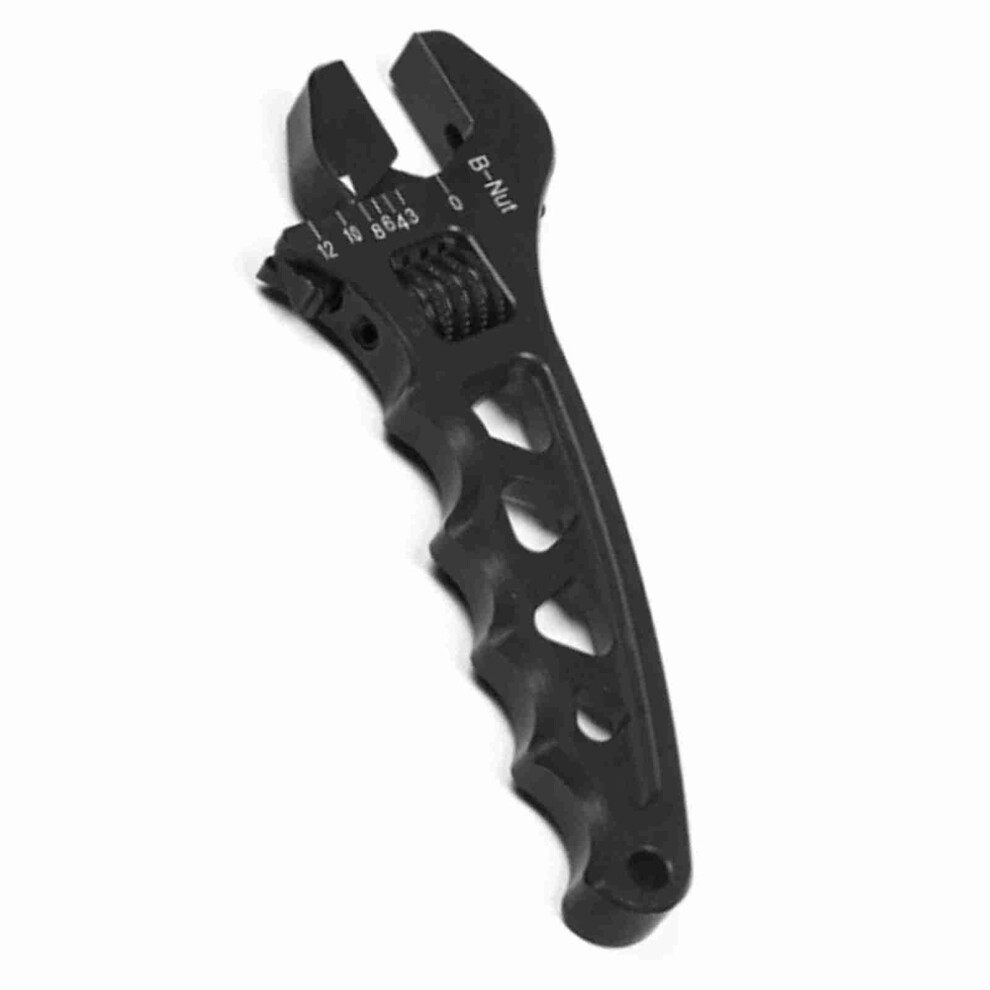 Lightweight Aluminum Alloy Adjustment Wrench, Rustproof, Black, For Home & Auto 9371389860112