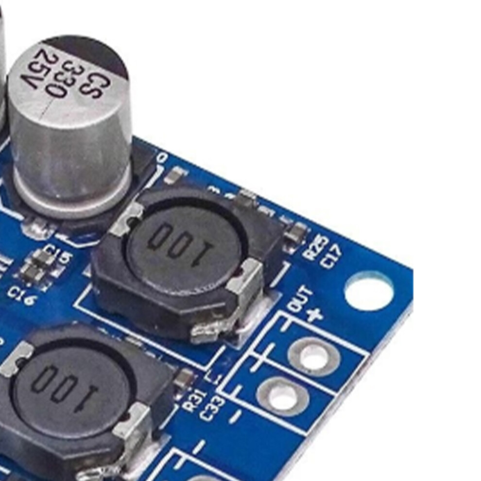 60W Mono Digital Audio Amplifier Board 25X25x6cm All Black 4651389860592