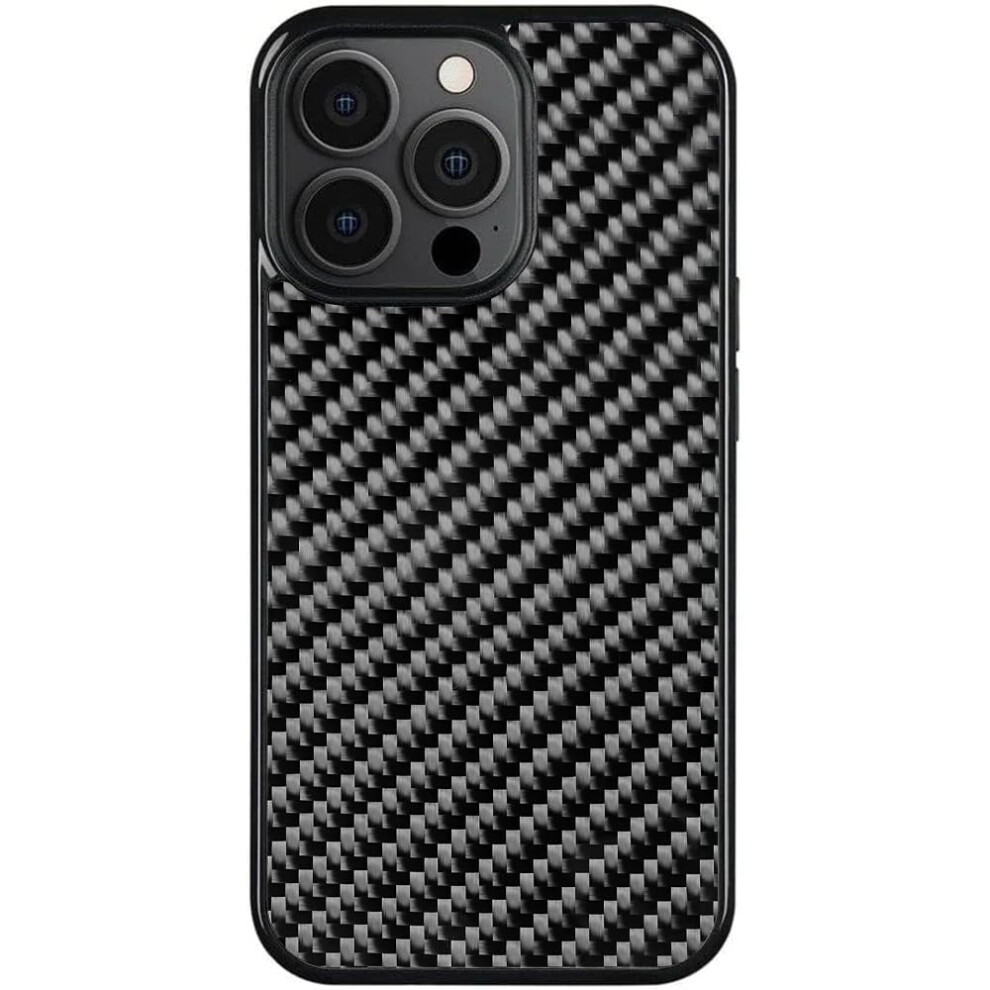 Forged Carbon Fiber Ultra Thin Shockproof Case Cover With Raised Camera Protection Compatible With Magsafe For Iphone 11 Pro Max 9073542655565