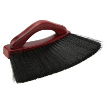 Pool Table Brush Arc-Shaped, Soft Bristles, Ergonomic Handle, Wine Red