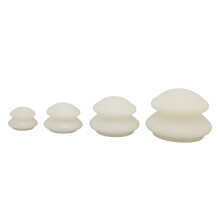 4-delige cuppingtherapieset – PVC-zuignappen voor