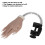 Nail Training Hand Realistic Silicone Bendable Manicure Practice Hand with 100 Nail Tips 5