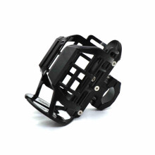 Motorcycle Cup Holder for Suzuki B King 20082012, 360 Adjustable Drink Holder, Universal Handlebar Mount, Sleek Black Finish