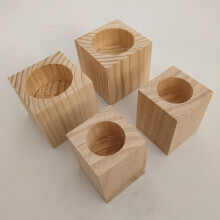 Solid Wood Furniture Risers 4 Pcs Heavy Duty Sofa Bed Chair Legs for Height Increase 3.5cm 8cm