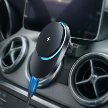 Magnetic Wireless Car Charger for MercedesBenz GLA CLA 15W Fast Charging Phone Holder Mount
