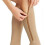 Bas de compression de sport avec fermeture éclair, taille S/M, nylon, Copper Skin/BK 8