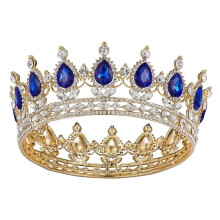 Elegant Bridal Crystal Wedding Crown Vintage Rhinestone Tiara for Brides Prom and Parties