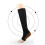 Bas de compression de sport avec fermeture éclair, taille S/M, nylon, Copper Skin/BK 12