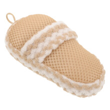 Shower Body Scrubber Slipper Shape Exfoliating Bath Sponge for Women Gentle Skin Care