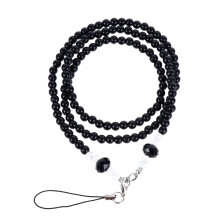 Cell Phone Lanyard Neck Strap 3 Pcs, NonSlip Black Cords for Smartphones, Keys and ID Badge