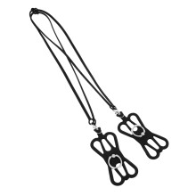 Phone Lanyard Neck Strap Adjustable Silicone, 2 Pack Universal Cell Phone Lanyard for Smartphones